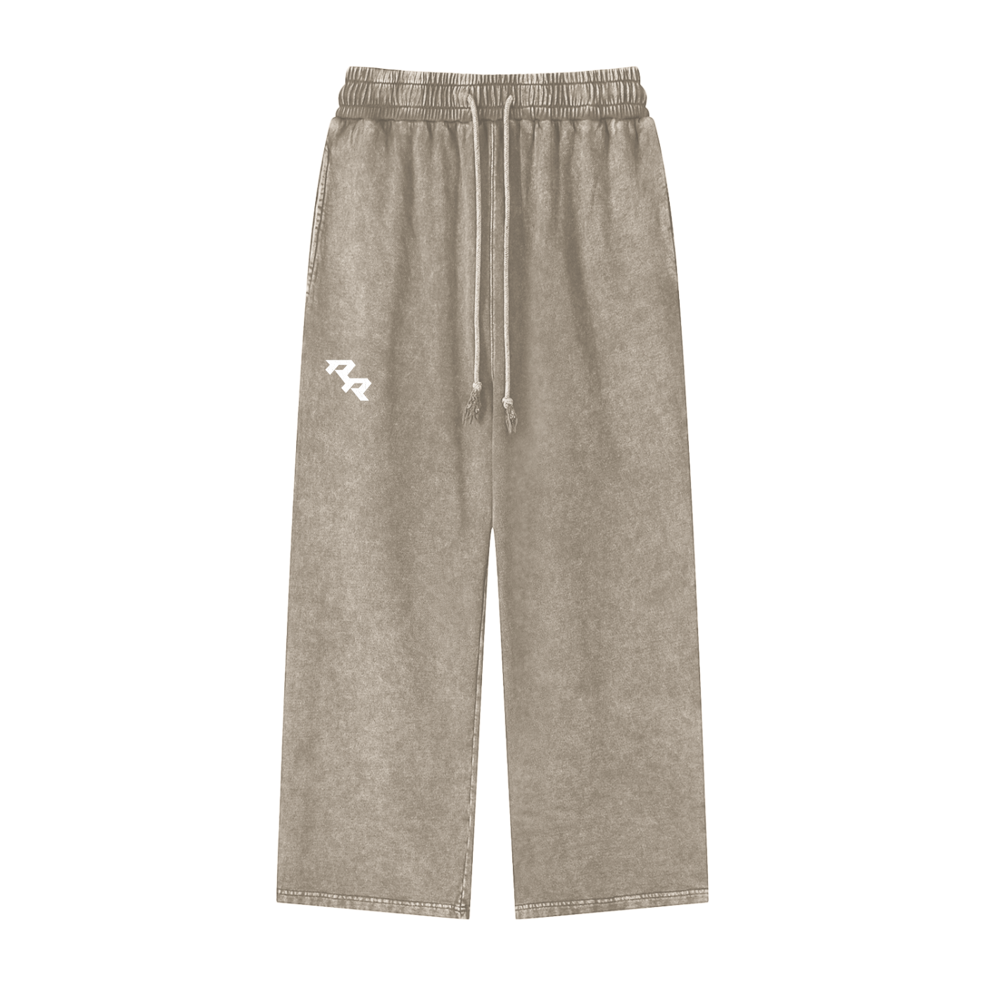 RR Acid Wash Straight Leg Pants 100% Cotton