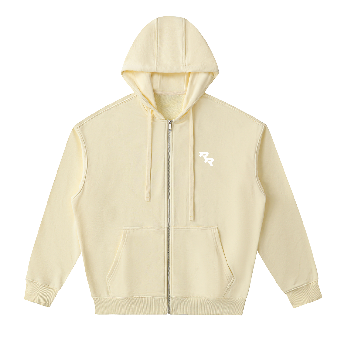 RR Drop-Shoulder Zip Up Hoodie