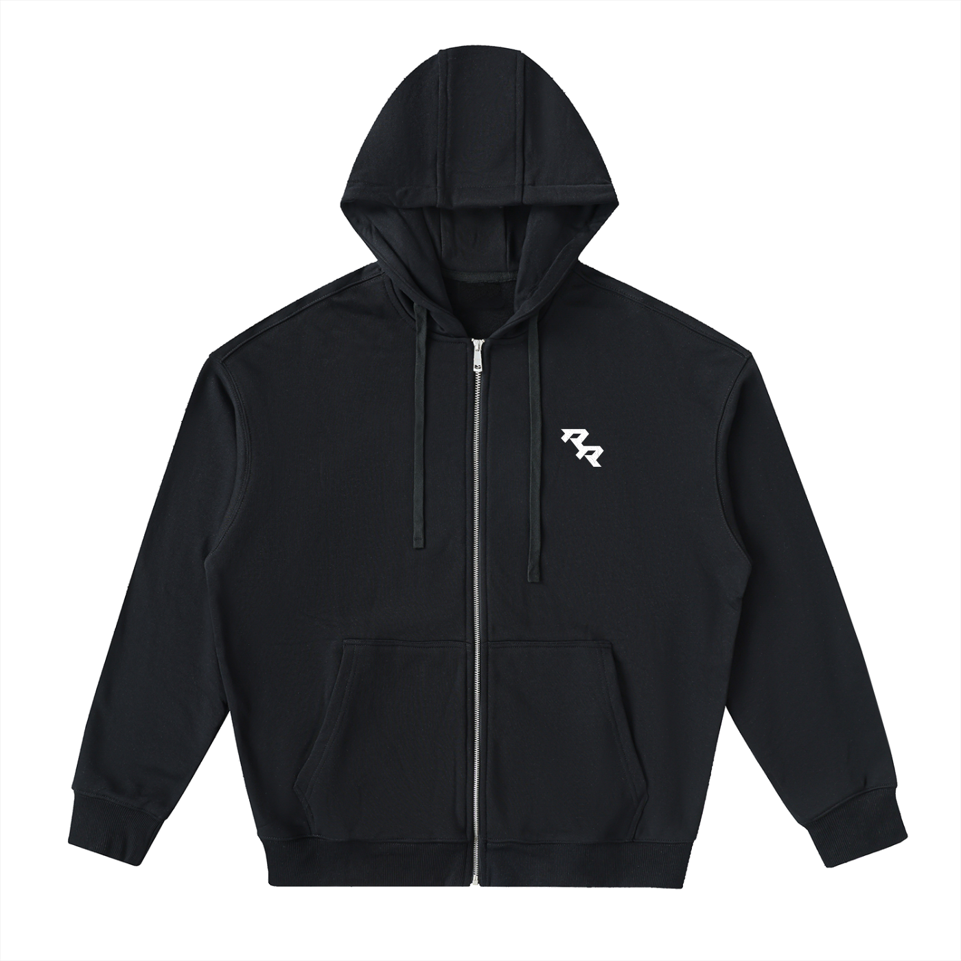 RR Drop-Shoulder Zip Up Hoodie