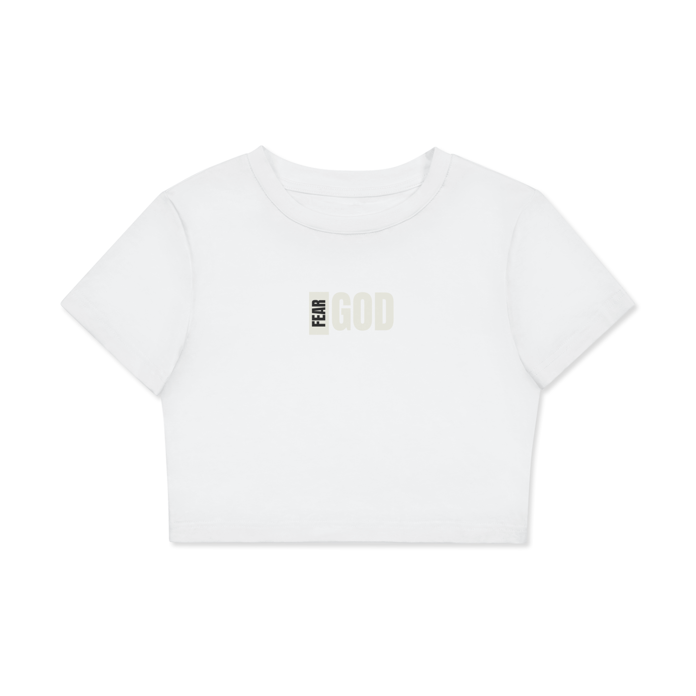 FearGod Womens Cropped T by RRNY