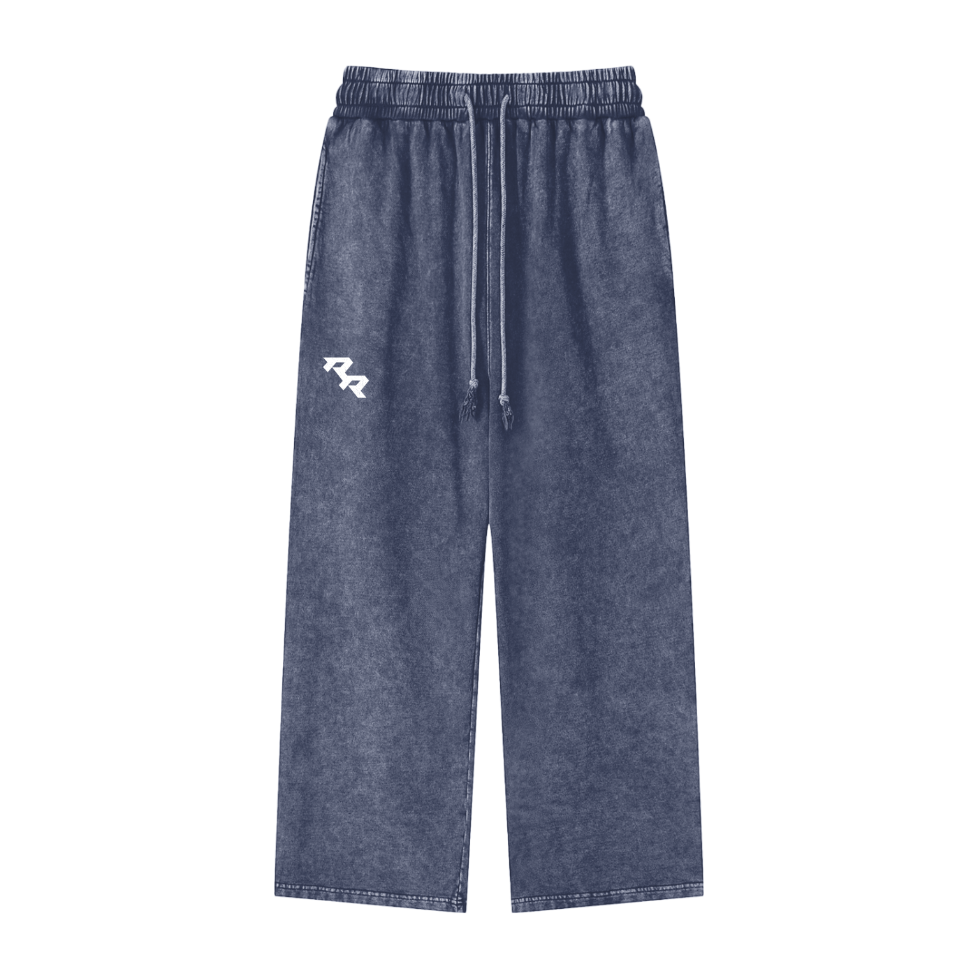 RR Acid Wash Straight Leg Pants 100% Cotton