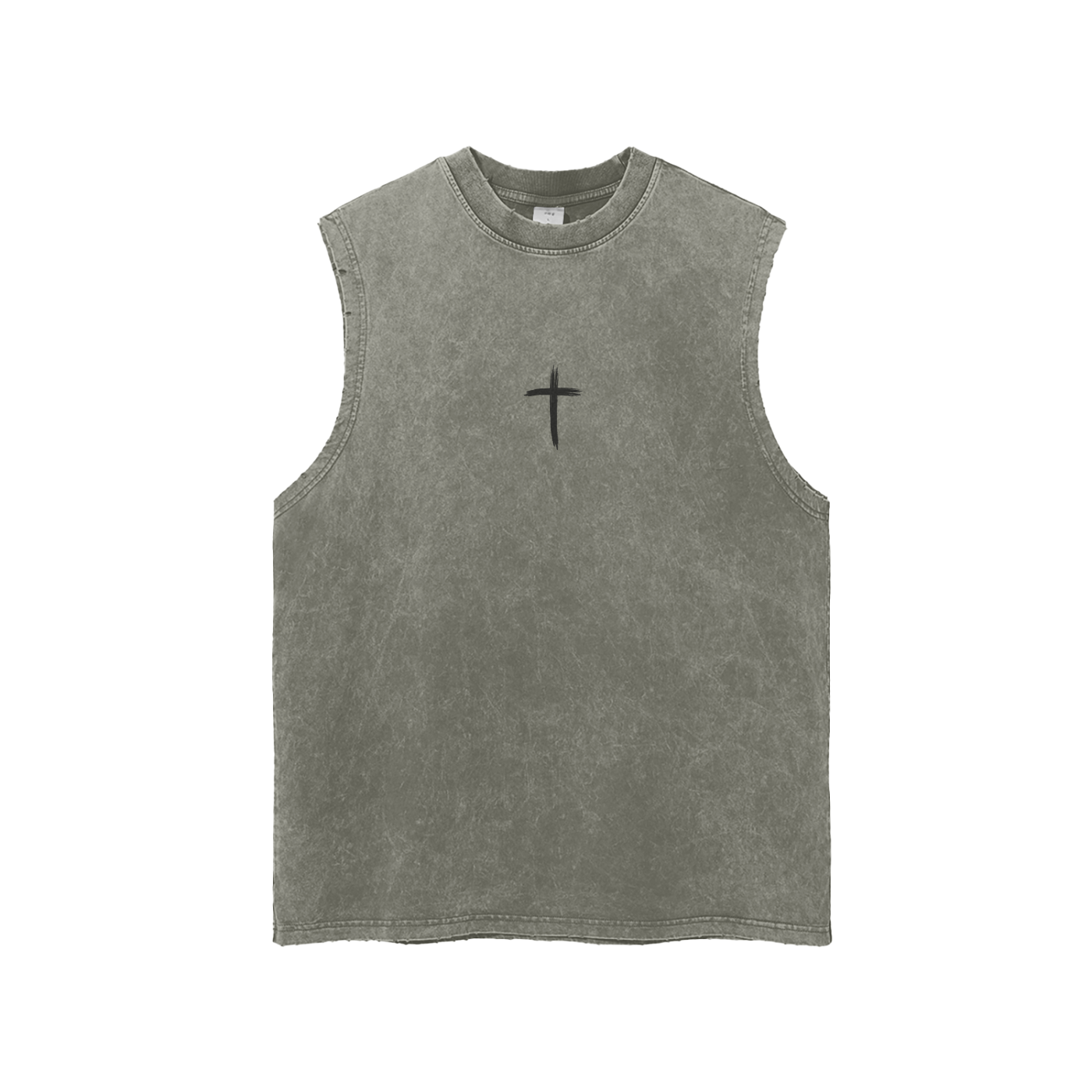 BlackOut Cross Tank Top by RRNY