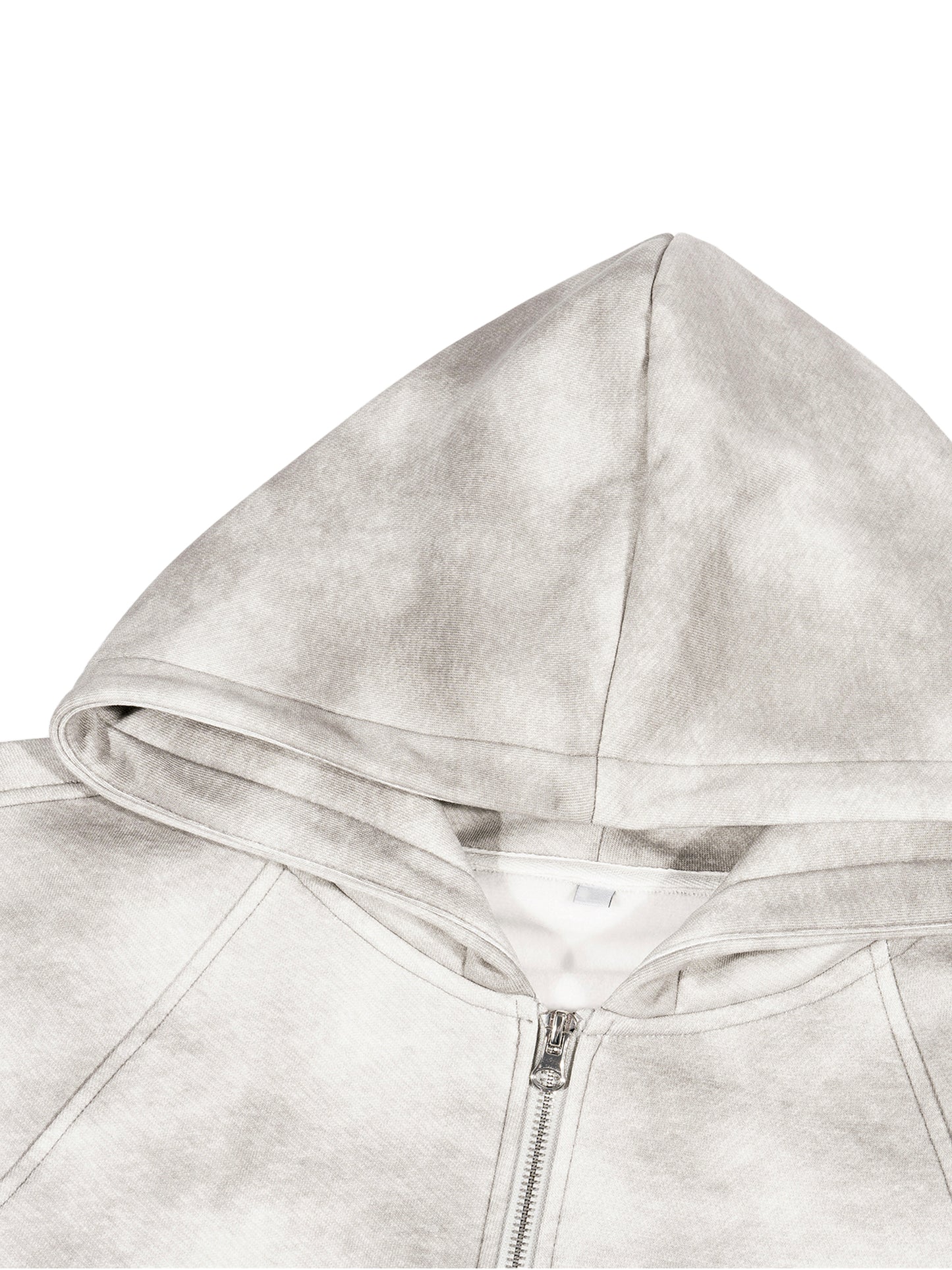 Yeshua Boxy Zip-up Hoodie by RRNY