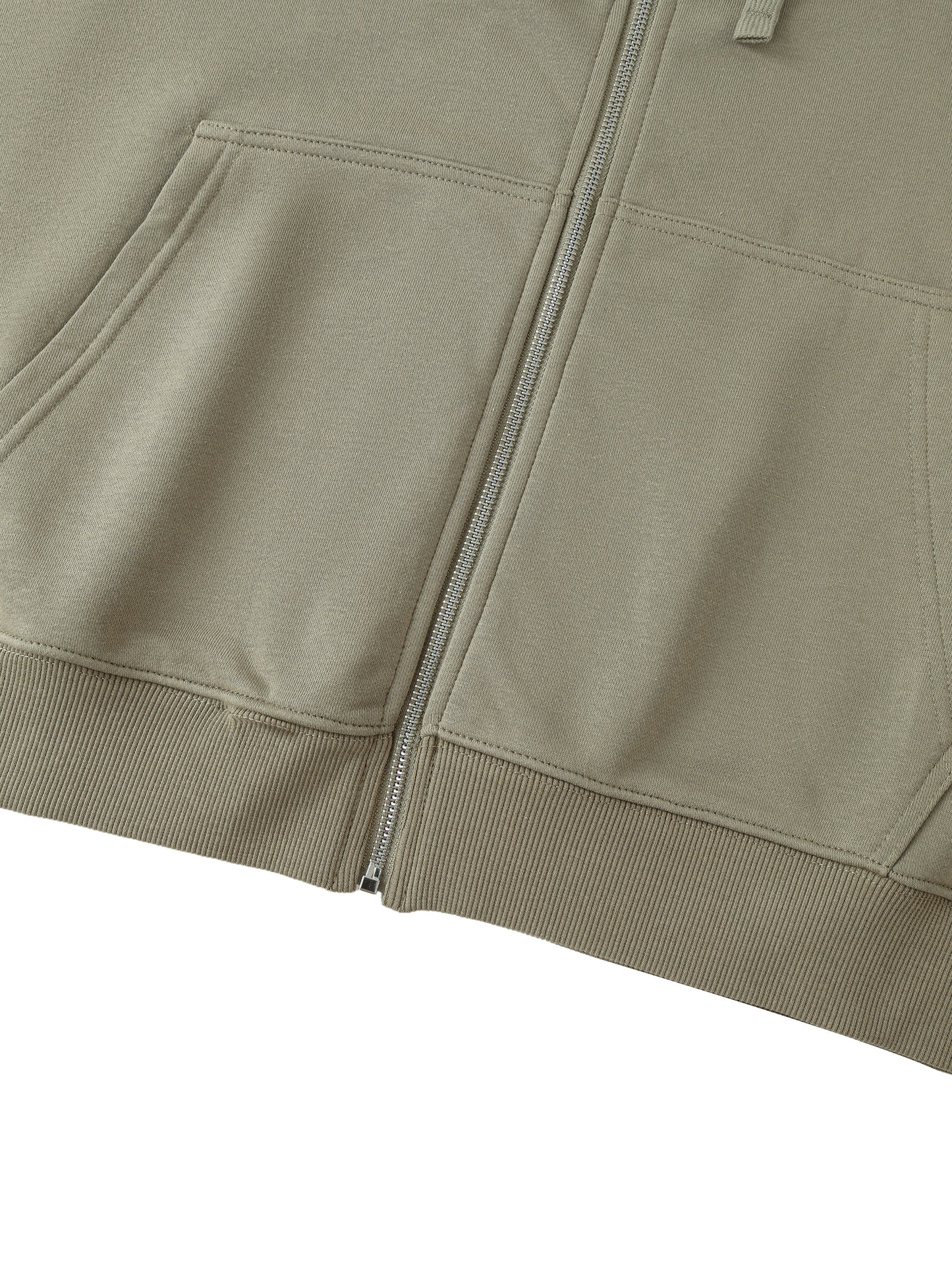 RR Drop-Shoulder Zip Up Hoodie