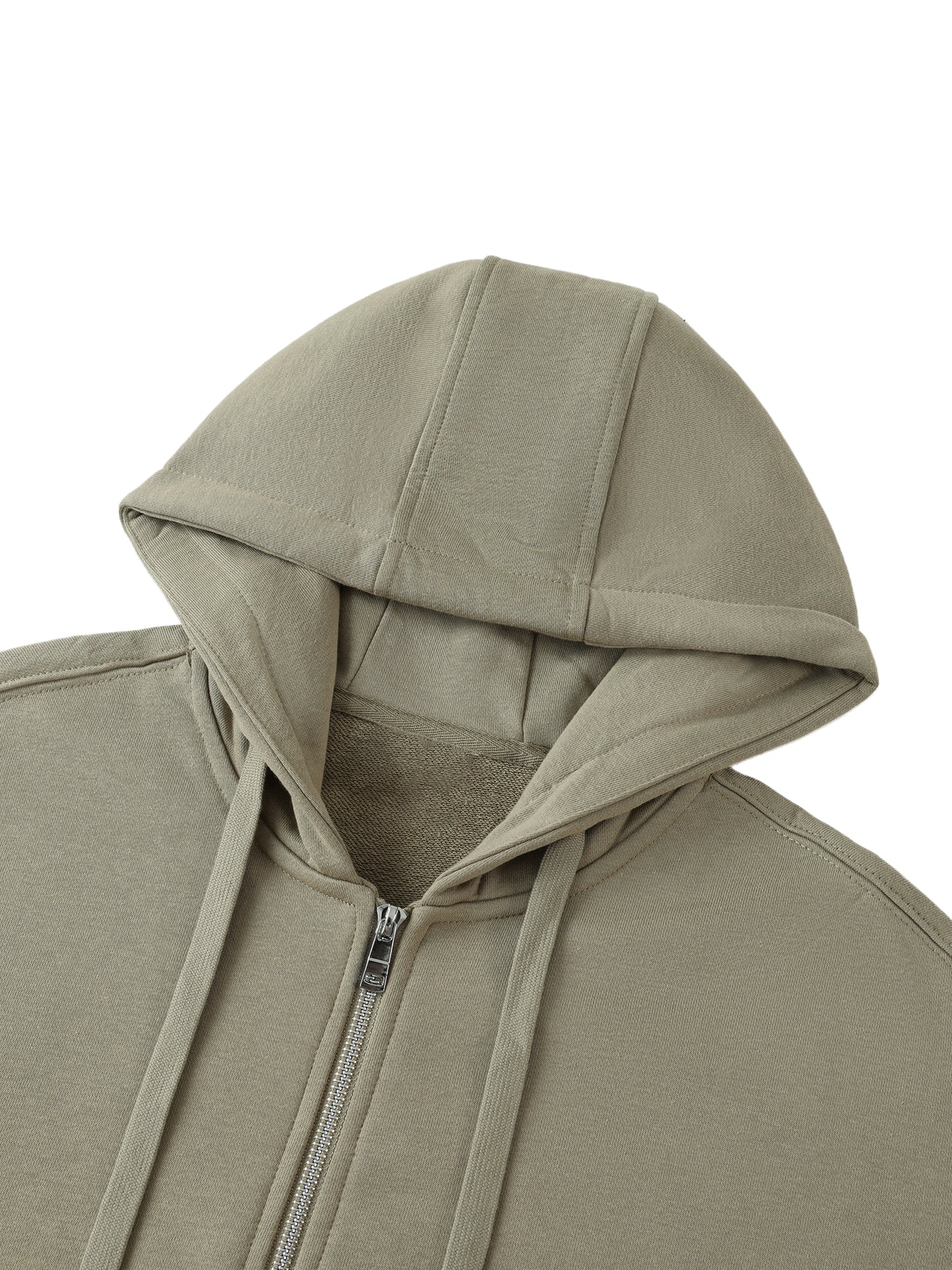 RR Drop-Shoulder Zip Up Hoodie